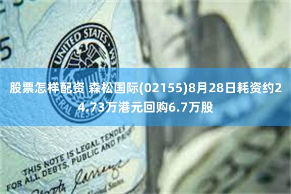 股票怎样配资 森松国际(02155)8月28日耗资约24.73万港元回购6.7万股