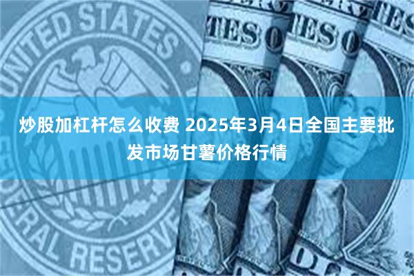 炒股加杠杆怎么收费 2025年3月4日全国主要批发市场甘薯价格行情